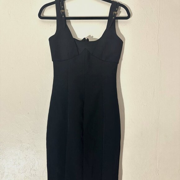 Versace Jeans Couture Cady Belted Strap Dress - Picture 1 of 8